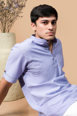The lavender shirt kurta.